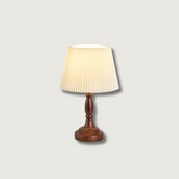 Lampe de Bureau en Bois - Éclairage Ambiant et Élégance Naturelle