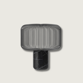 Lampe de Table Élégante - Base en Marbre et Éclairage Subtil