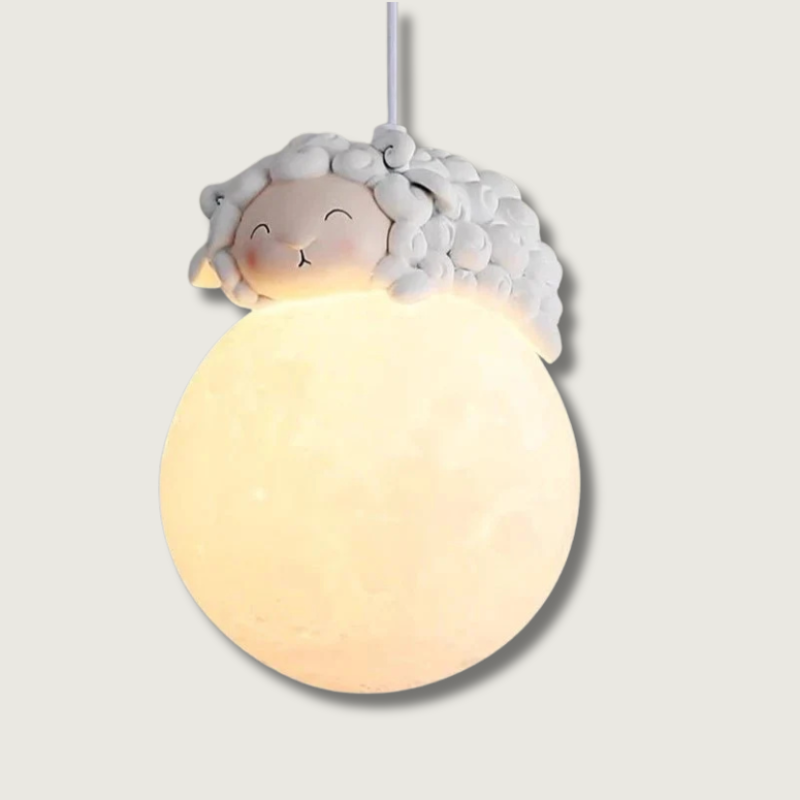Lampe Lune pour Enfants - Éclairage Enchanteur et Apaisant