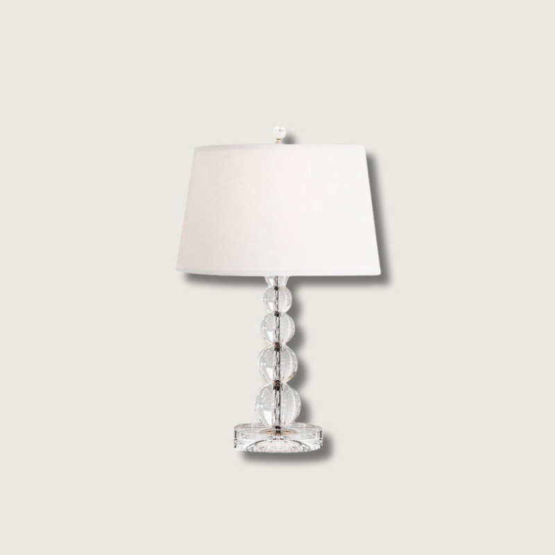 Lampe de Table en Cristal - Élégance et Ambiance Chaleureuse