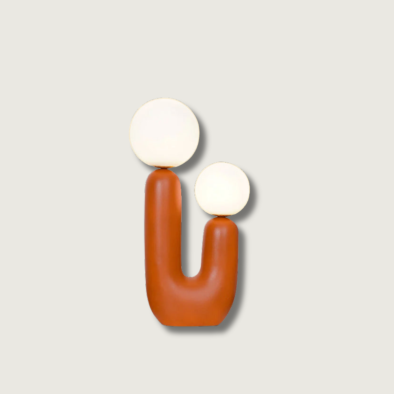 Lampe de Table en Céramique - Artisanat Unique et Éclairage Réglable