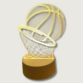 Lampe Illusion 3D Basketball - Éclairage LED USB et Design Unique