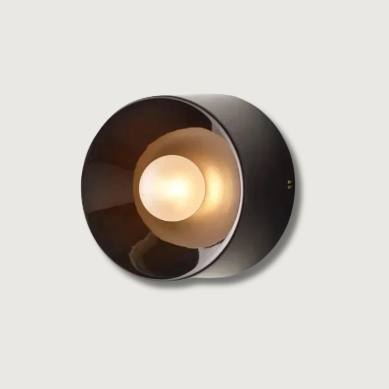 Applique Murale Noire LED - Éclairage Économe et Élégant
