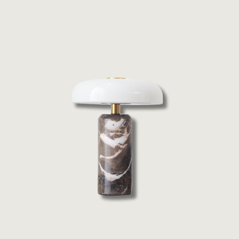 Lampe de Bureau en Marbre - Élégance et Ambiance Conviviale
