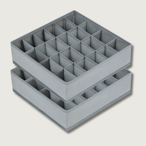 Organisateur de Tiroir Pliable - 24 Compartiments pour Rangement Efficace