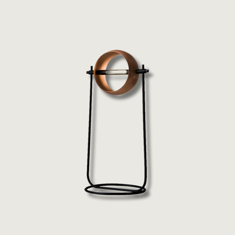 Lampe de Table Design Innovant - Abat-jour Réglable et LED Écoénergétique