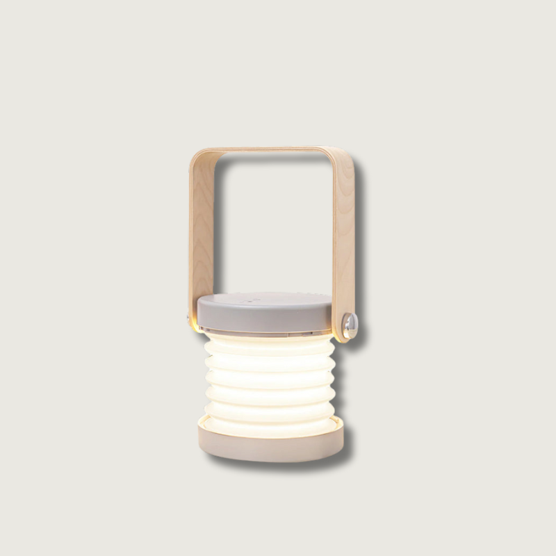 Lampe de Table Portable Élégante - Éclat Chaleureux et Design Unique