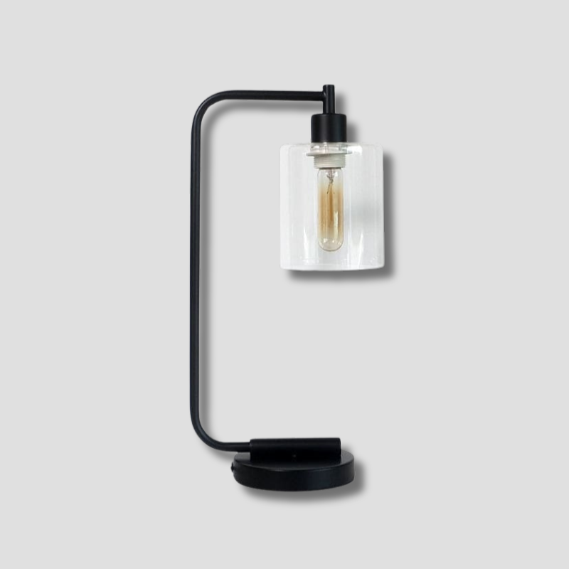 Lampe de Table Moderne Cylindrique - Élégance et Ambiance Chaleureuse