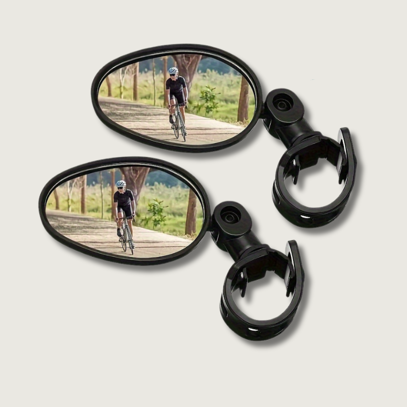 Miroirs de Vélo Arrière Universels - Visibilité Optimale et Sécurité Renforcée