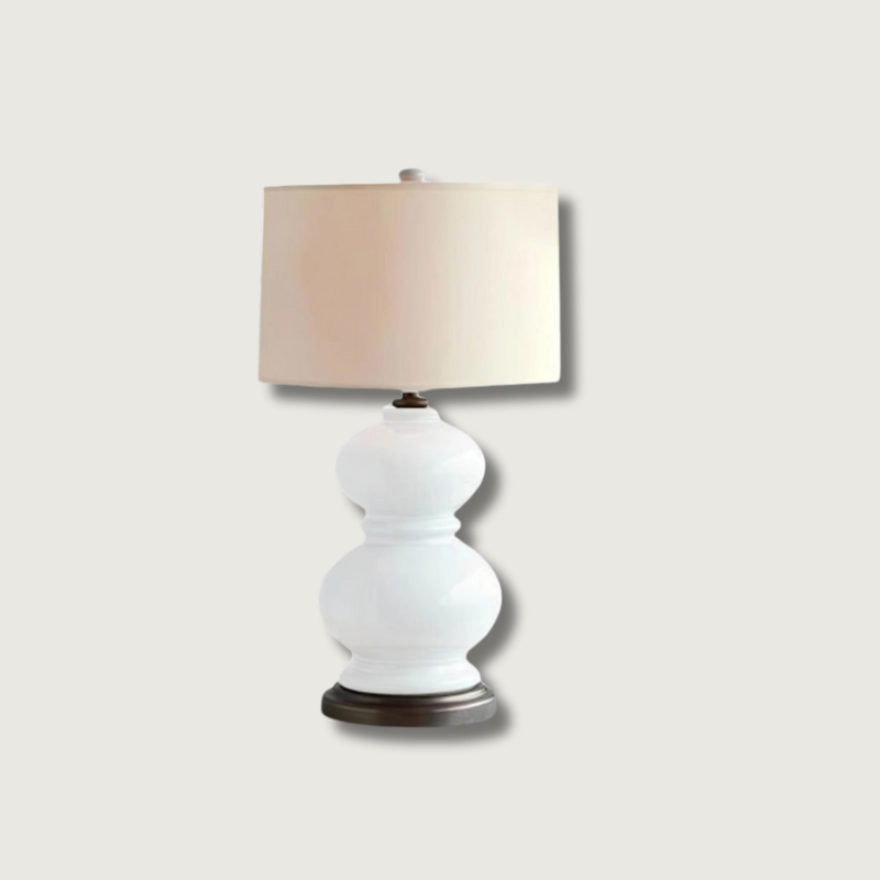 Lampe de Table en Céramique - Éclairage Réglable et Design Élégant