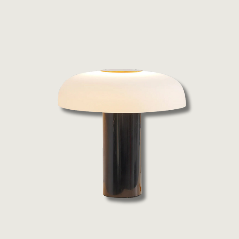 Lampe de Bureau Élégante en Marbre - Design Luxueux et Éclairage Ambiant
