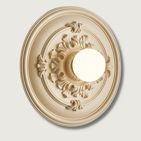 Applique Murale Ronde Rétro - Éclairage Élégant et Durable