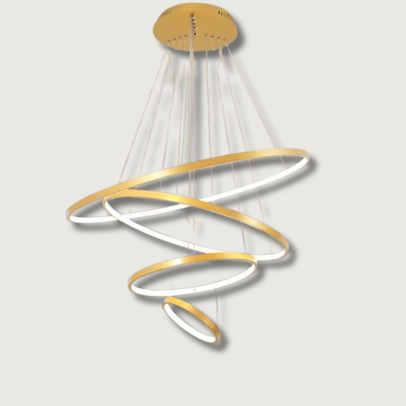 Applique de Plafond LED Dimmable - Design Circulaire Élégant et Économe en Énergie