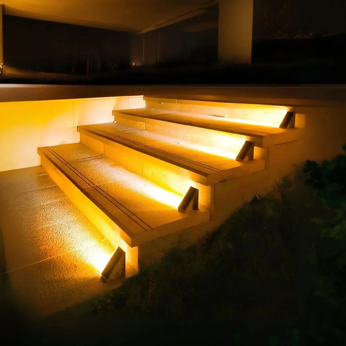 Lumières Solaire pour Escaliers - Éclairage LED Économe et Résistant aux Intempéries