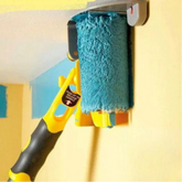 Rouleau de Peinture pour Coins et Bords - Guide de Précision et Poignée Ergonomique