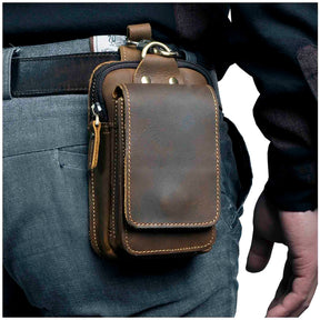 Sac Bandoulière Compact Multifonction - Design Élégant avec Poches Multiples