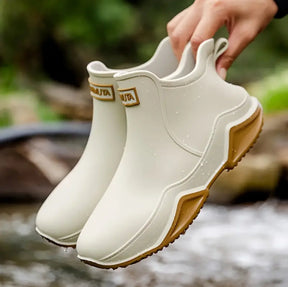 Bottes de Pluie Imperméables pour Femmes - Confort et Traction par Temps Humide