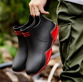 Bottes de Pluie Imperméables pour Femmes - Confort et Traction par Temps Humide