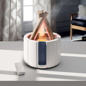 Lampe Humidificateur Multifonctionnelle - Ambiance Apaisante et Éclairage Doux