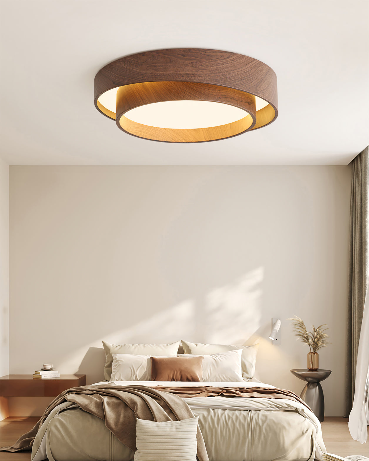 Lampe de Plafond LED Contemporaine - Éclairage Doux et Élégant pour Intérieur