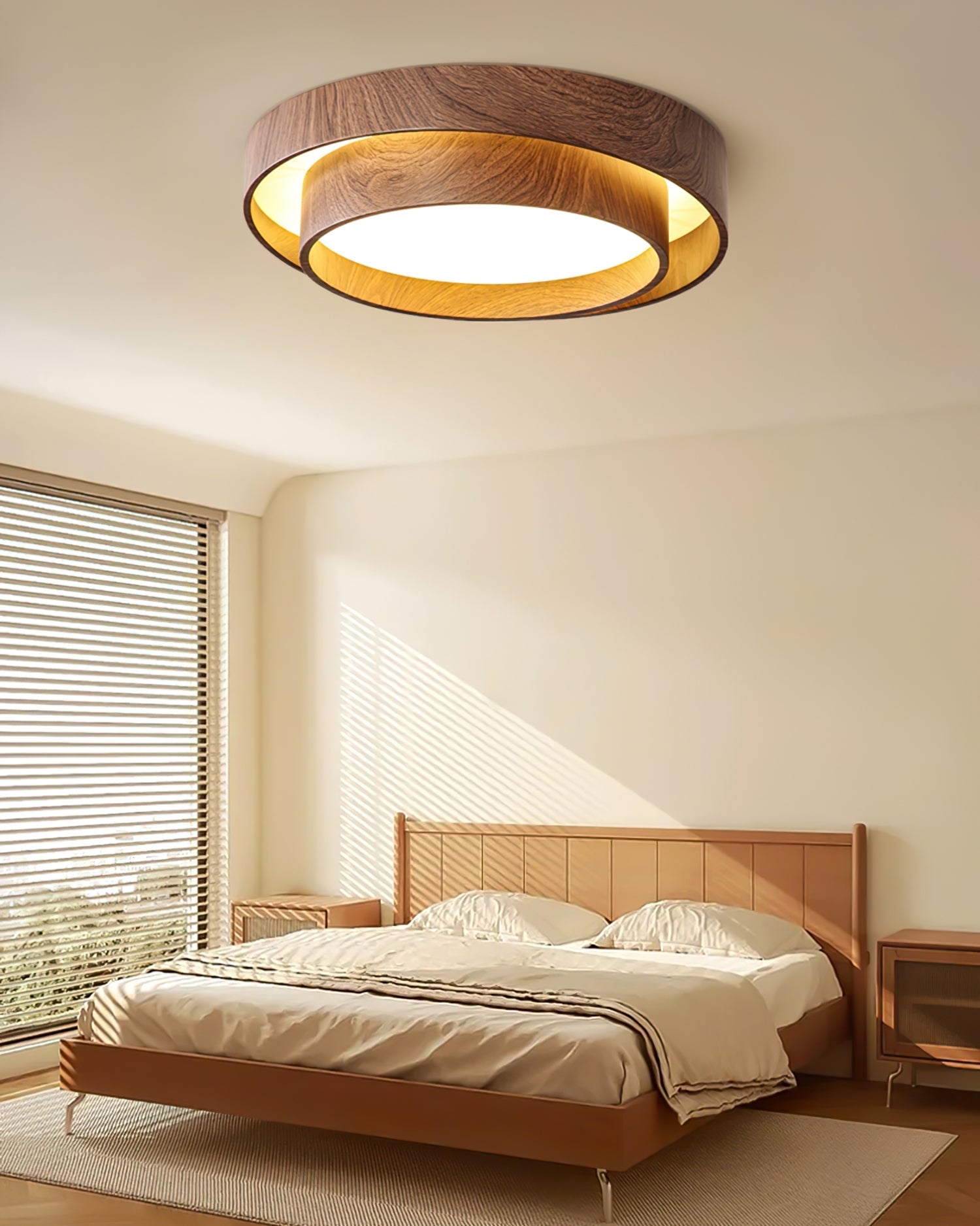 Lampe de Plafond LED Contemporaine - Éclairage Doux et Élégant pour Intérieur