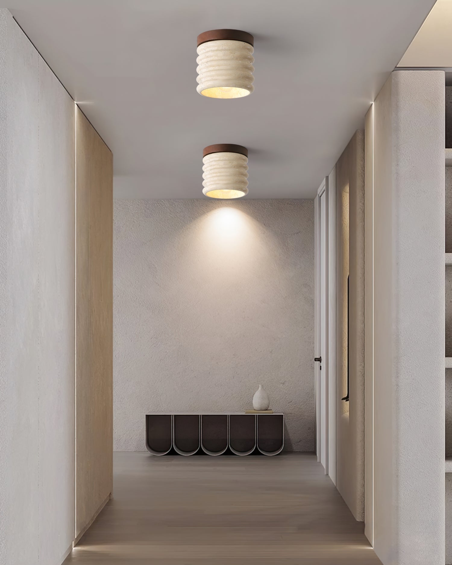 Lampe de Plafond Scandinave - Design Minimaliste et Éclairage Chaud