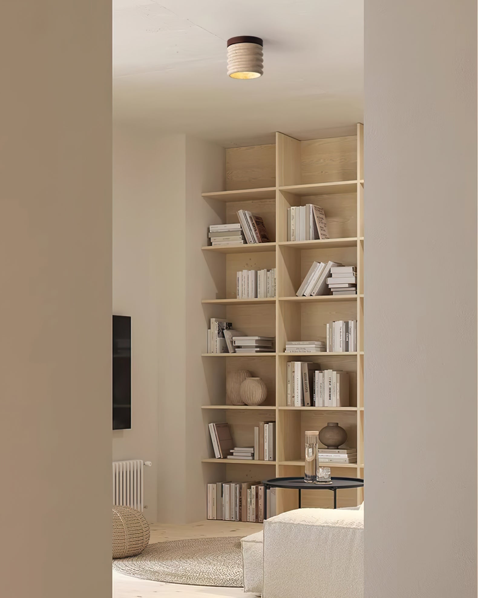 Lampe de Plafond Scandinave - Design Minimaliste et Éclairage Chaud