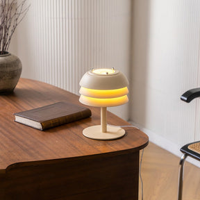 Lampe de Bureau Élégante - Design en Couches et Éclairage Cozy