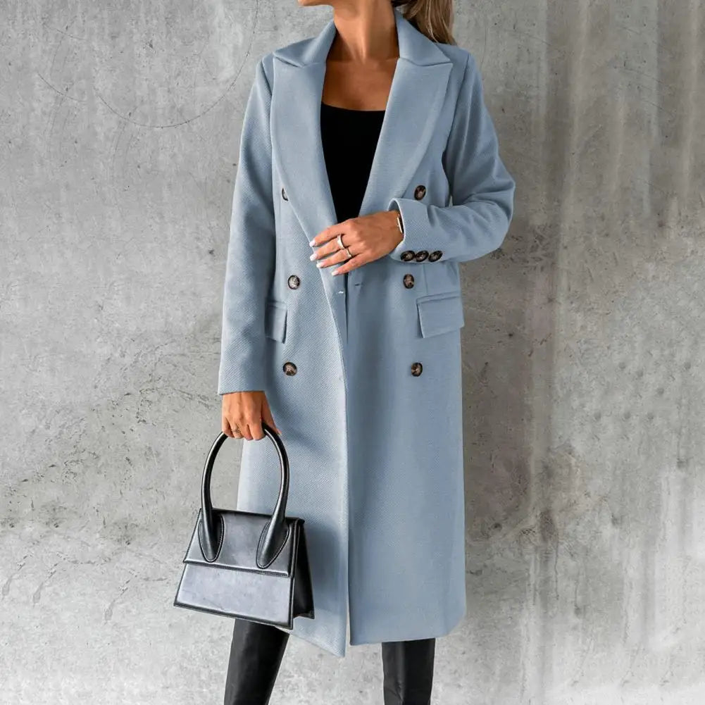 Manteau Trench Long pour Femme - Élégance Classique et Confort Durable