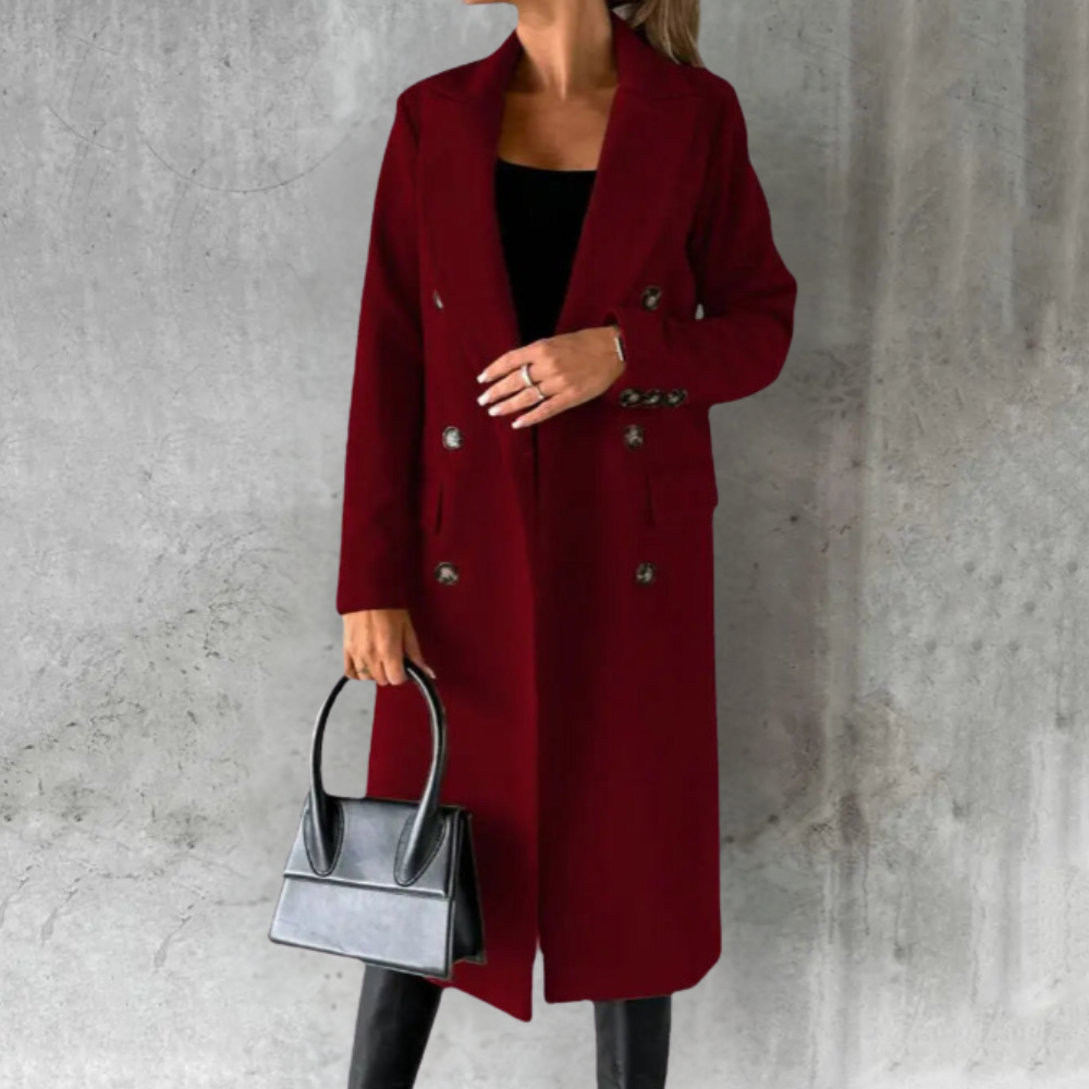 Manteau Trench Long pour Femme - Élégance Classique et Confort Durable