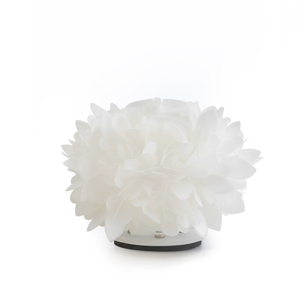 Lampe de Table Contemporaine - Éclairage Élégant avec Accent Floral