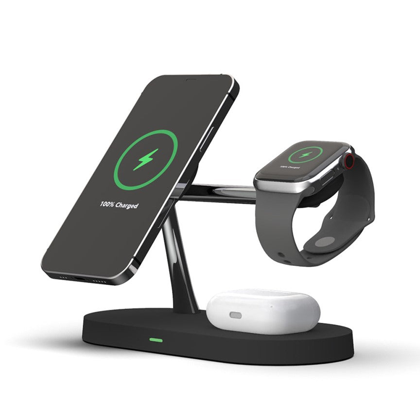 Station de Charge Sans Fil Multi-Appareils - Charge Rapide et Organisation Optimale