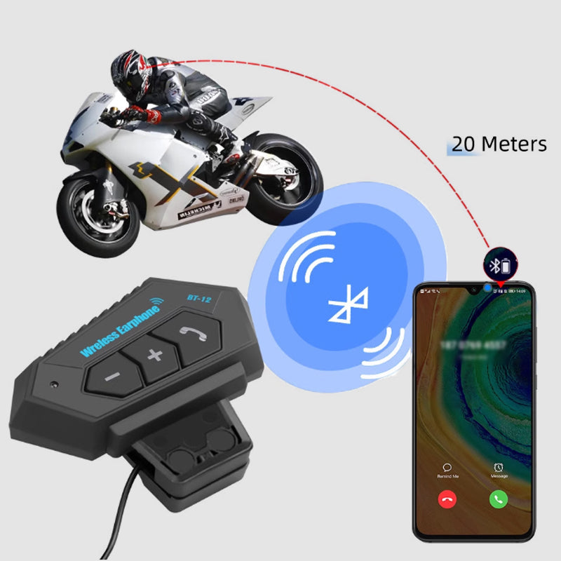 Casque Bluetooth Moto pour Communication - Annulation de Bruit et Mains Libres