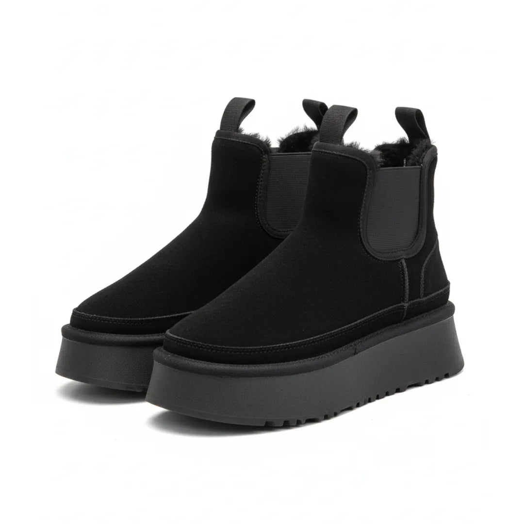 Bottines en Suède pour Femmes | Confort Chaleureux et Chic