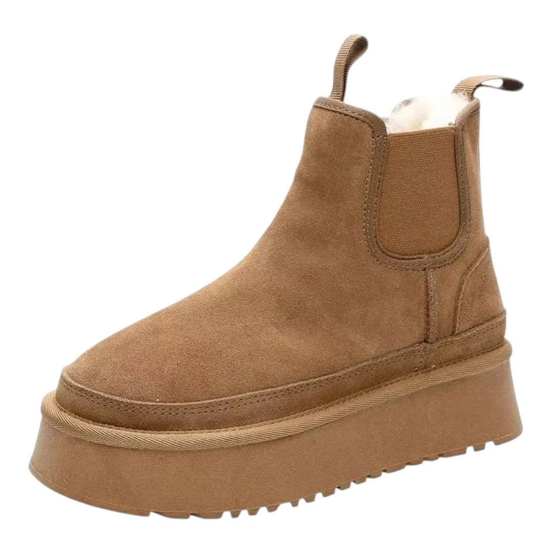 Bottines en Suède pour Femmes | Confort Chaleureux et Chic