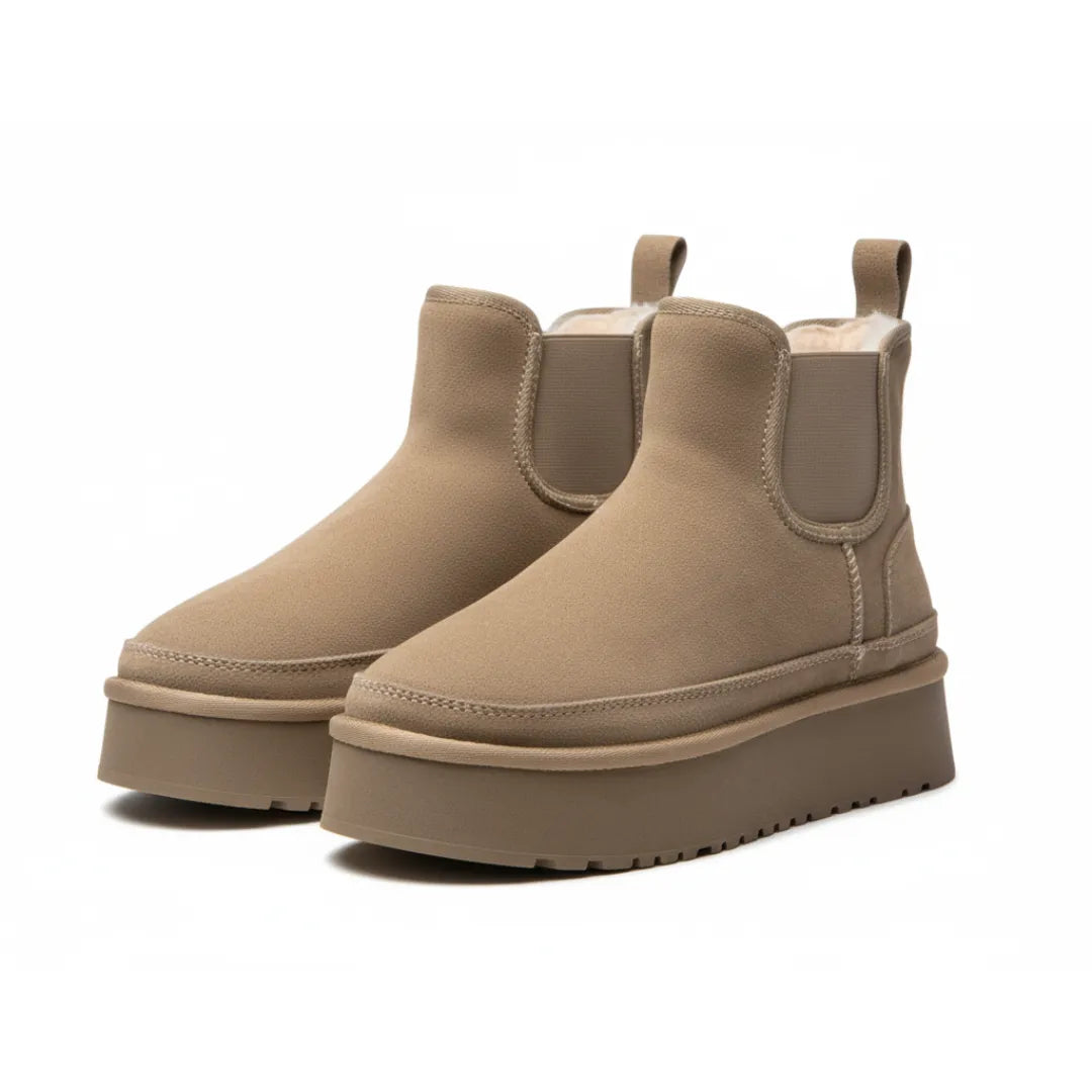 Bottines en Suède pour Femmes | Confort Chaleureux et Chic