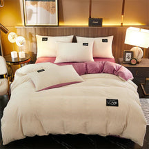 Housse de Couette en Fleece Velours - Douceur et Chaleur Exceptionnelle