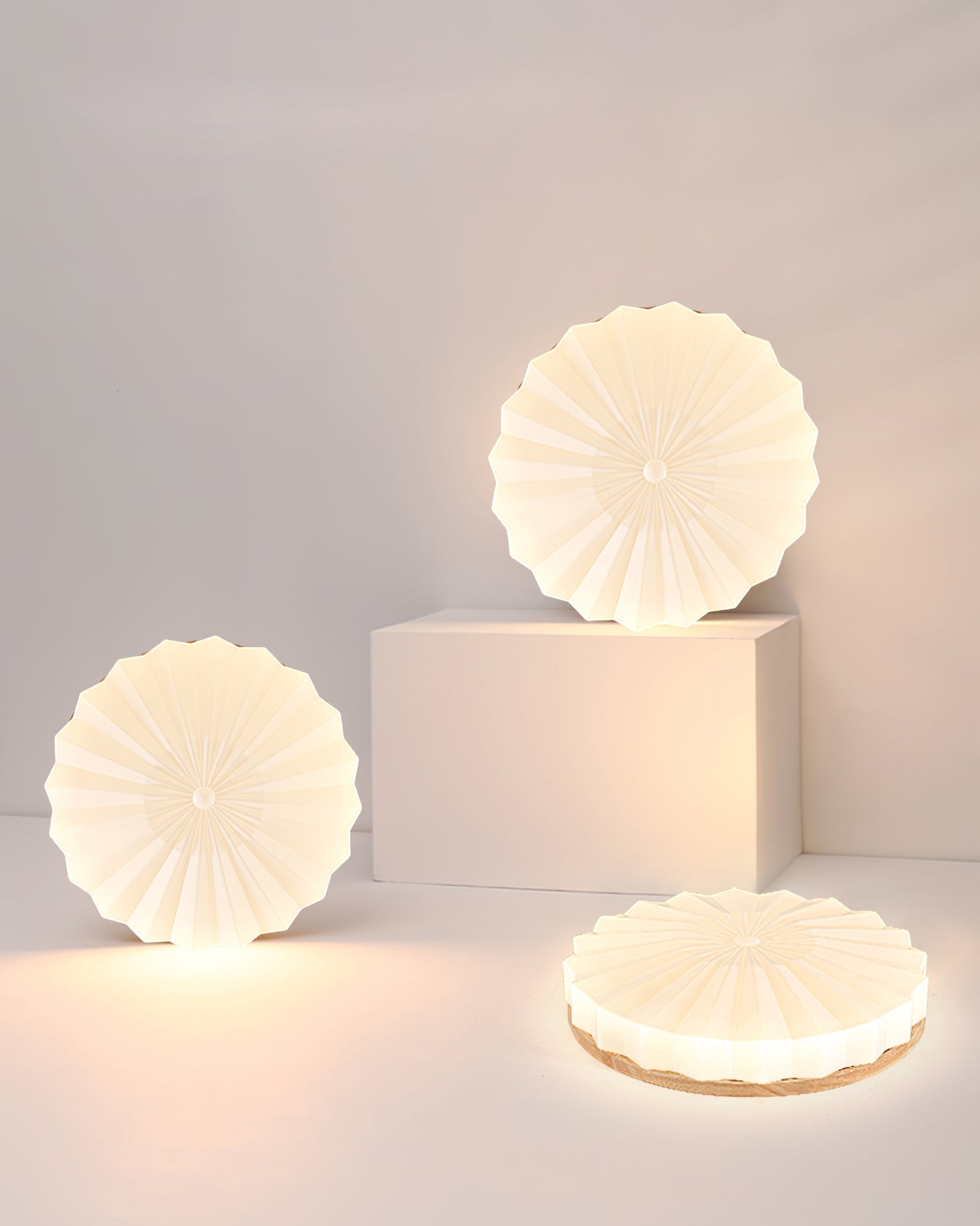 Lampe de Plafond Élégante en Bois - Atmosphère Apaisante et Raffinée