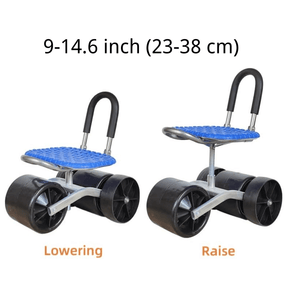 Chaise de Jardin Ergonomique Réglable - Rotation à 360° et Confort Optimal
