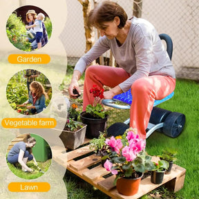 Chaise de Jardin Ergonomique Réglable - Rotation à 360° et Confort Optimal