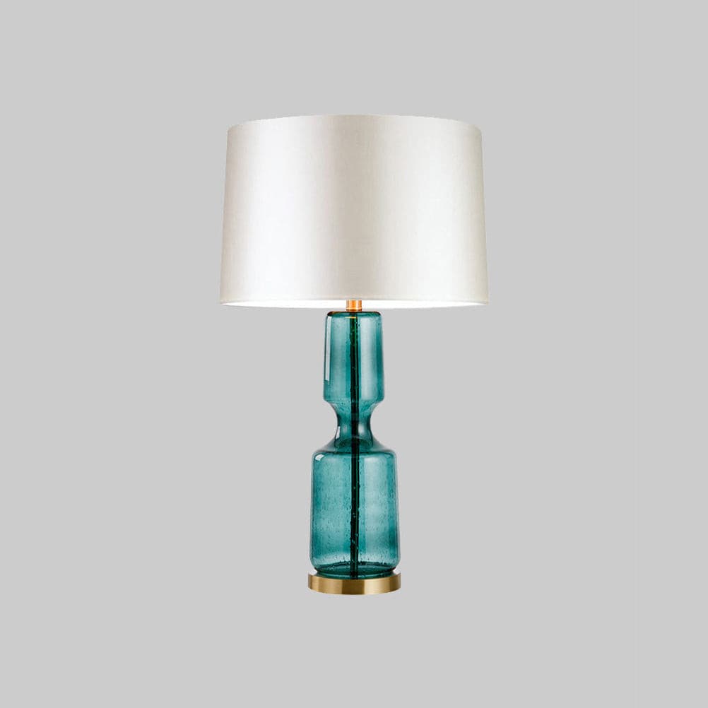 Lampe de Table en Métal et Verre - Design Élégant et Atmosphère Sophistiquée