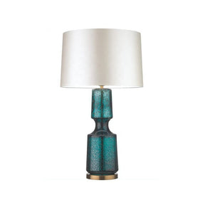 Lampe de Table en Métal et Verre - Design Élégant et Atmosphère Sophistiquée