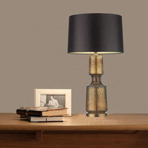 Lampe de Table en Métal et Verre - Design Élégant et Atmosphère Sophistiquée