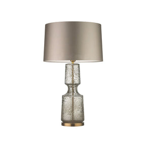 Lampe de Table en Métal et Verre - Design Élégant et Atmosphère Sophistiquée
