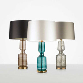 Lampe de Table en Métal et Verre - Design Élégant et Atmosphère Sophistiquée