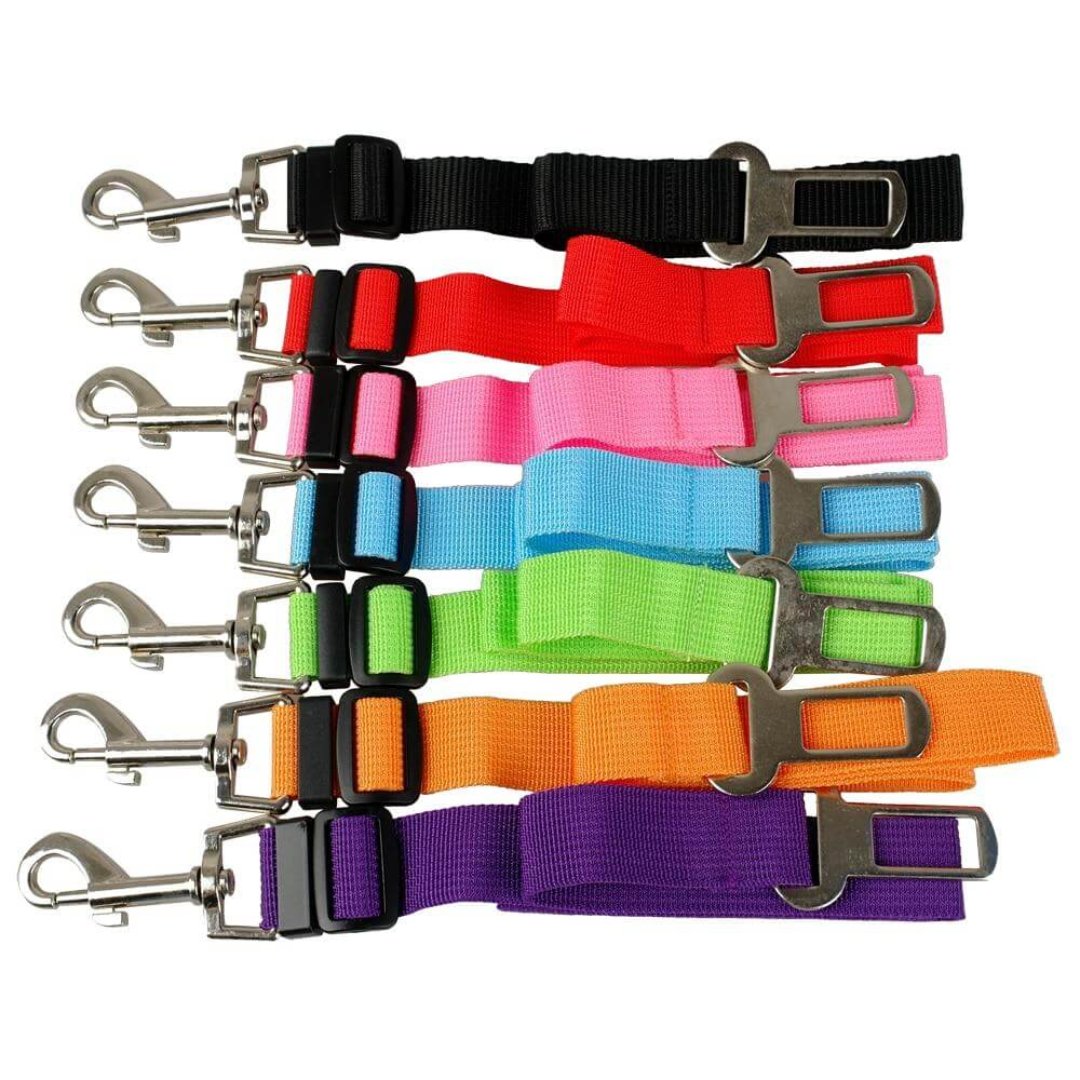 Ceinture de Sécurité pour Chien - Ajustement Réglable et Sécurisé en Voiture