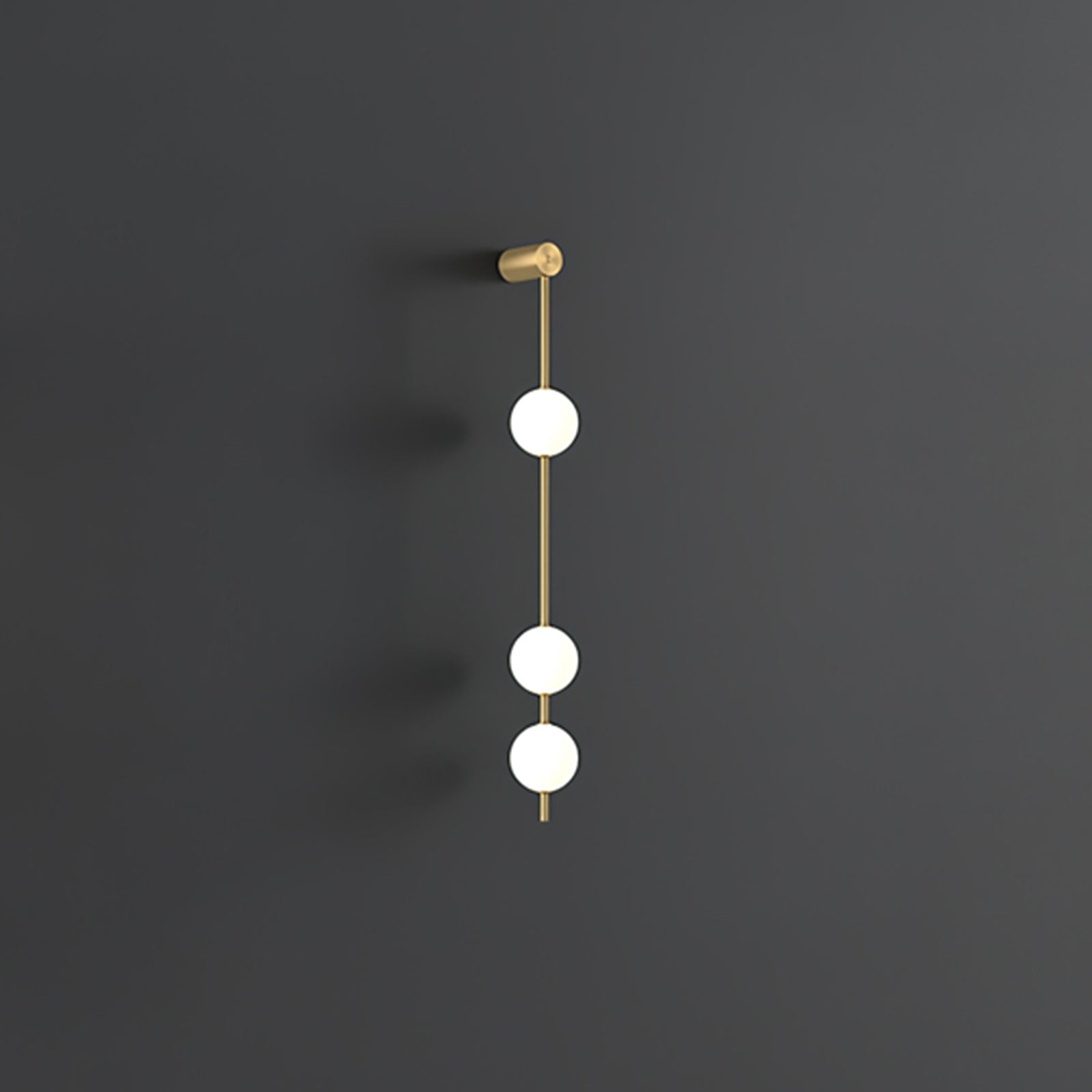 Applique Murale Moderne avec Accents Dorés - Éclairage Durable et Économe en Énergie