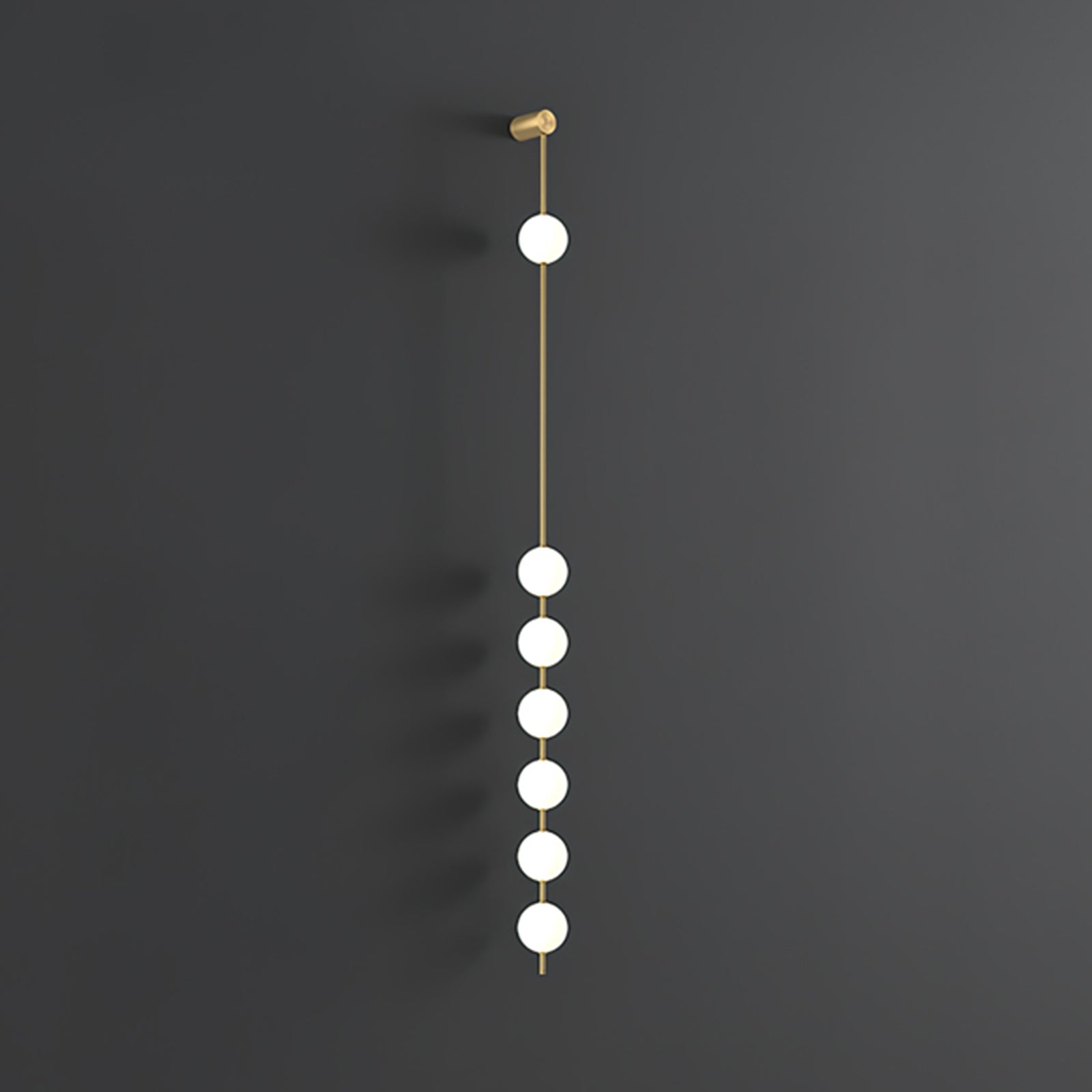 Applique Murale Moderne avec Accents Dorés - Éclairage Durable et Économe en Énergie