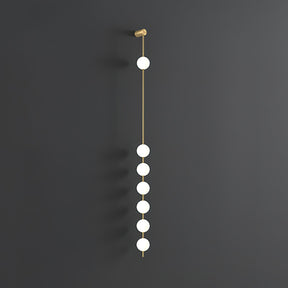 Applique Murale Moderne avec Accents Dorés - Éclairage Durable et Économe en Énergie