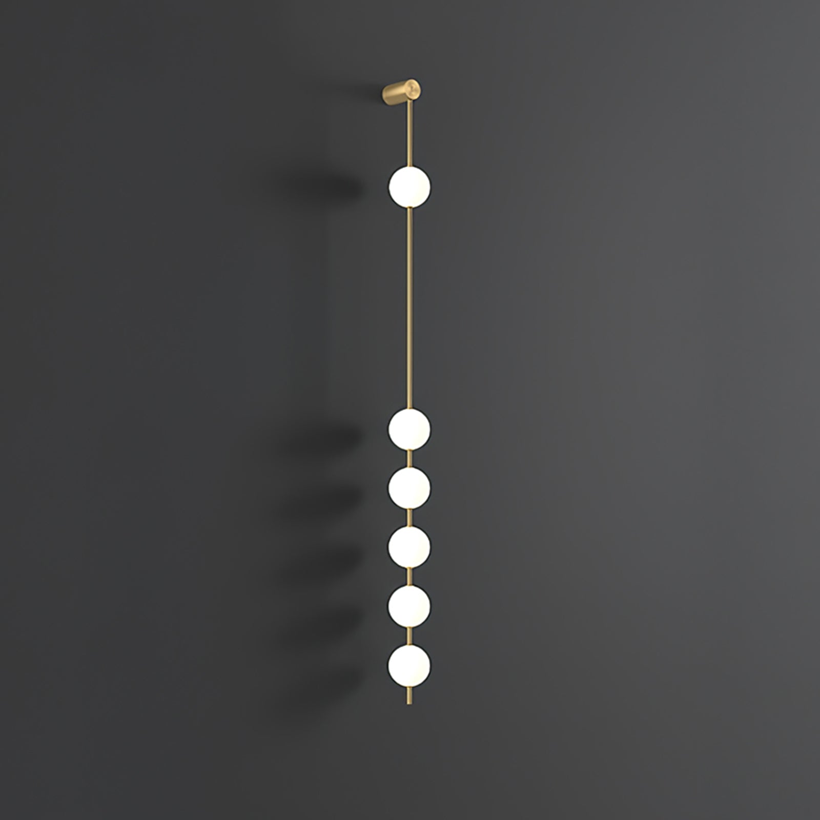Applique Murale Moderne avec Accents Dorés - Éclairage Durable et Économe en Énergie